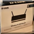 E06. D-Link router, sealed. 